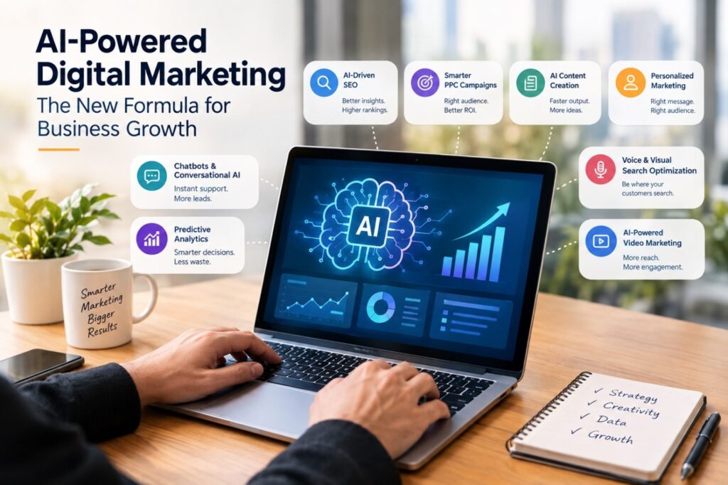 AI-Powered Digital Marketing: The New Formula for Business Growth